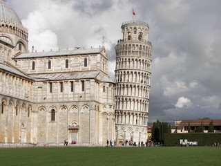 Torre pendente in Piazza dei Miracoli