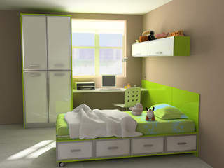 modern child-room interior