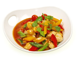 ungarisches paprika hühnchen