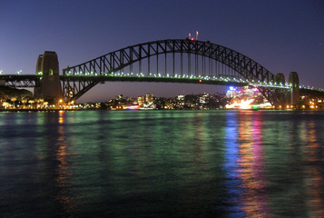 Fototapeta na wymiar Most w Sydney