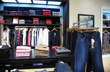 upper clothes in shop 2