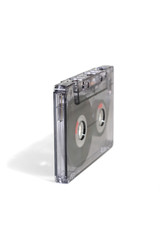 transparent audiocassette