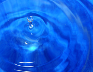 goutte bleue