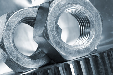 titanium bolts and gear