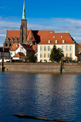 Obraz premium Monuments in Wroclaw, Poland