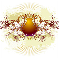 Easter egg background