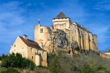 Fototapeta na wymiar Zamek Castelnaud-la-Chapelle