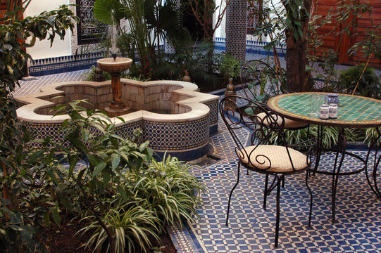 Ryad ; M&eacute;dina de F&egrave;s ; Maroc
