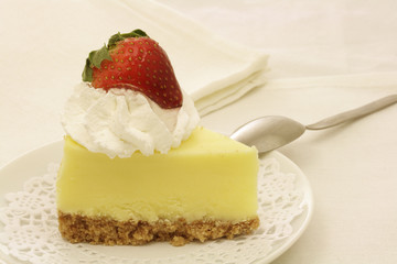 Cheesecake slice