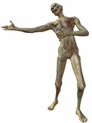 Illustration eines Zombies