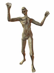 Illustration eines Zombies