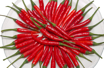 hot red peppers