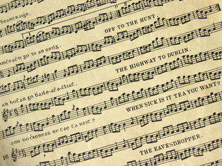 Irish Traditional Sheet Music - The Highway to Dublin
