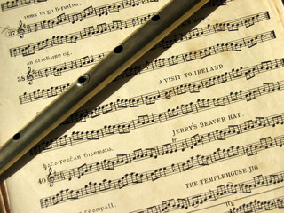 Irish Traditional Sheet Music with Flute