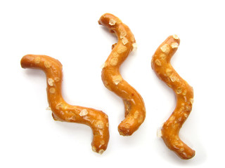 Snacks Snakes isolated on white background