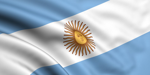 Argentinien Fahne