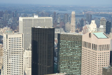 grattacieli nel panorama di Manhattan