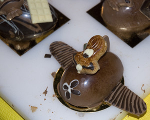 lapin en chocolat