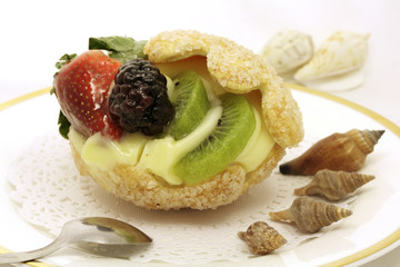 Original shell cake