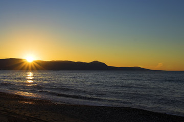Coastal Sunset, Akamas Peninsular, North Western Cyprus