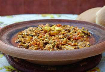 Muscheln-Tajine