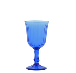 Blue wineglass
