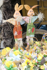 Fototapeta premium Easter rabbits