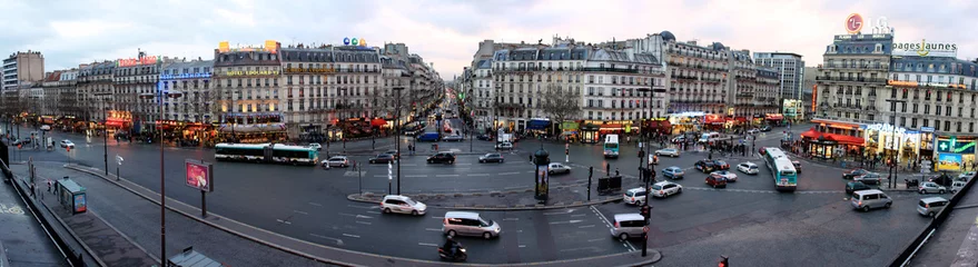 Cercles muraux Paris paysage urbain