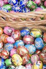 Polish Easter tradition - painted eggs