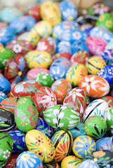 Fototapeta na wymiar Easter traditional decorations