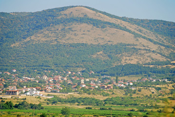 Fototapeta na wymiar Balkan countryside