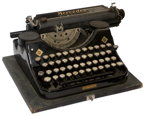 Fototapeta na wymiar Old typewriter