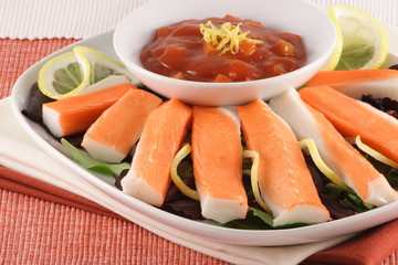 crab catering  appetizer