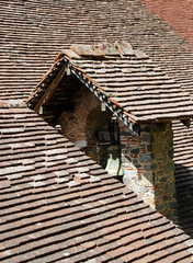 Church roof with Bell tower