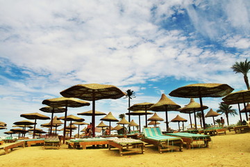 Beach scene