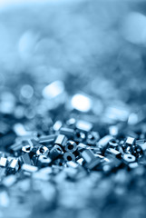 Abstract bead background