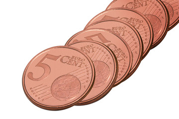 5 euro cents