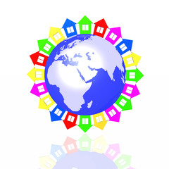 Colour lodges around the world