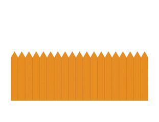 Wood Picket Fence
