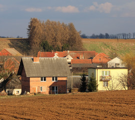 Fototapeta premium Polish village
