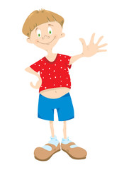 Little_boy_in_red_t-shirt