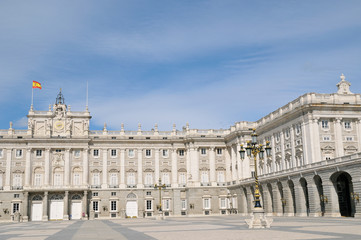 Fototapeta na wymiar Palace, 'Real', Madrid