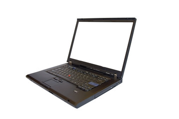 modern black notebook computer 