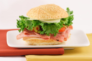 fresh al meats sandwich