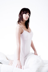 Showing of my nightgown