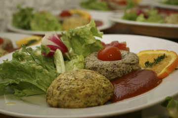 Assiette composée