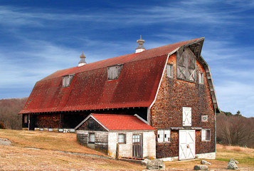 Fototapeta na wymiar country barn
