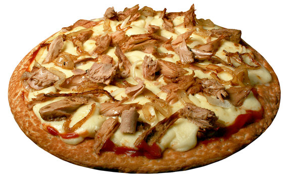 Pizza tuna thunfisch zwiebeln