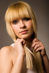 Naklejka premium girl