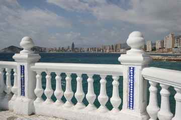 Fototapeta premium Benidorm, vista parcial